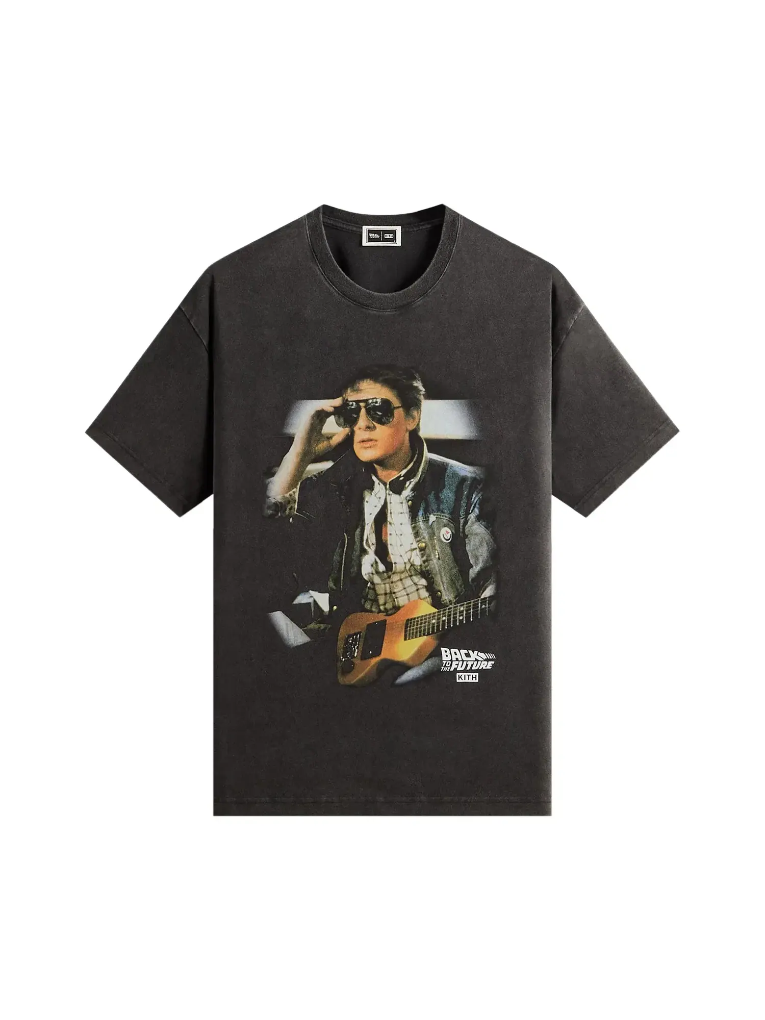 Футболка Kith For Back To The Future Marty Shades Vintage Tee — изображение 1 из 2, черный