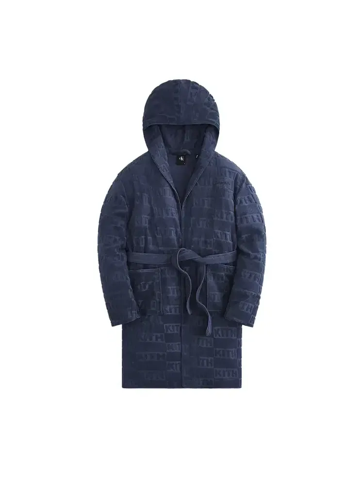 Халат Kith For Calvin Klein Terry Robe — изображение 1 из 1, синий