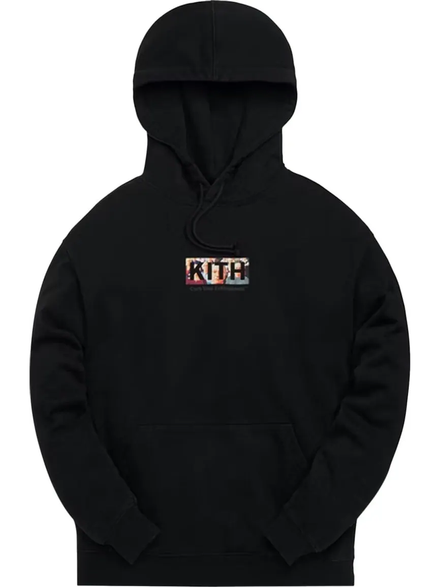 Худи Kith Curb Your Enthusiasm Multi Larry Hoodie 'Black' — изображение 1 из 2, черный