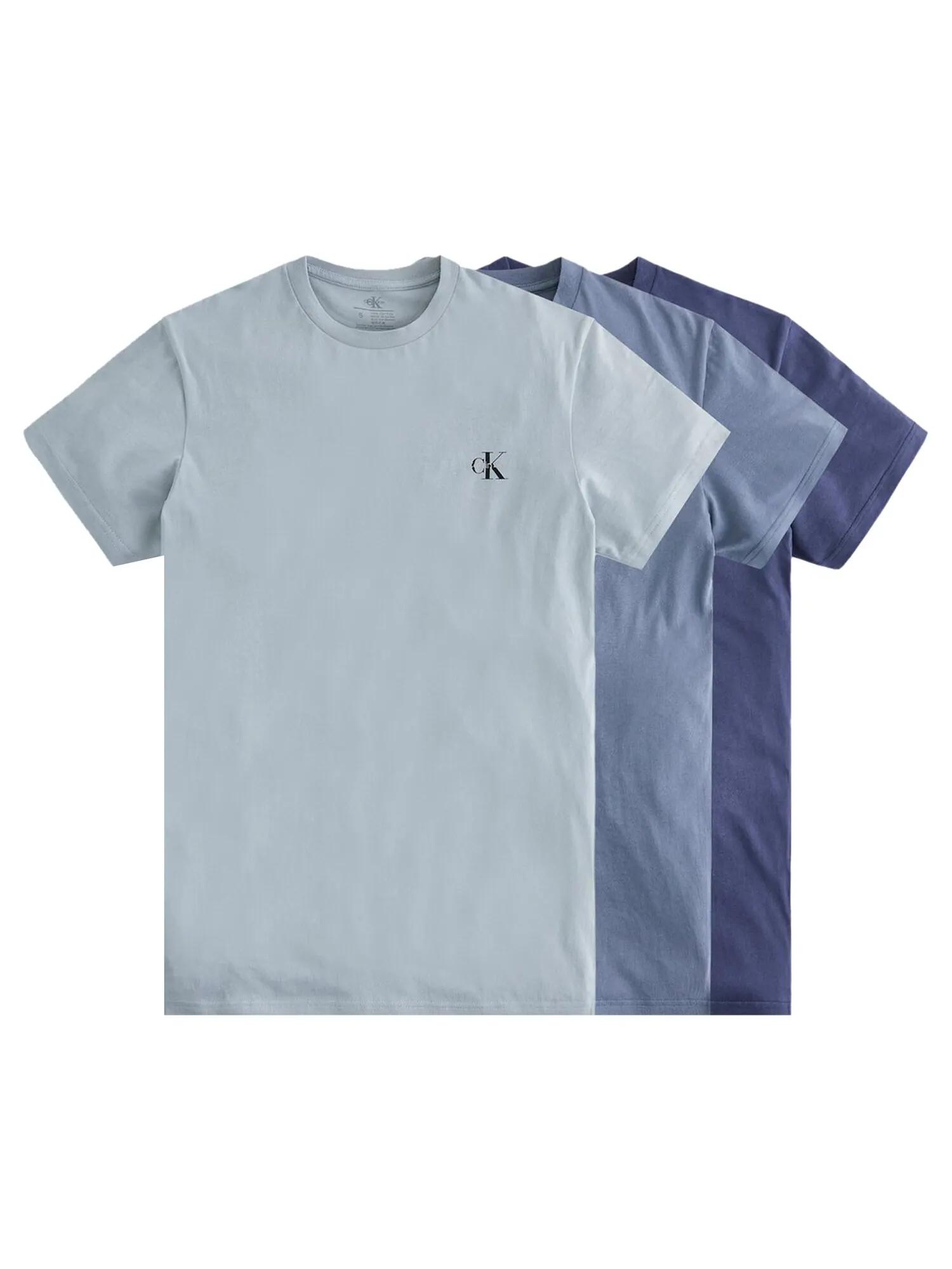 Набор из 3 футболок Kith x CK Indigo — изображение 1 из 1, мульти