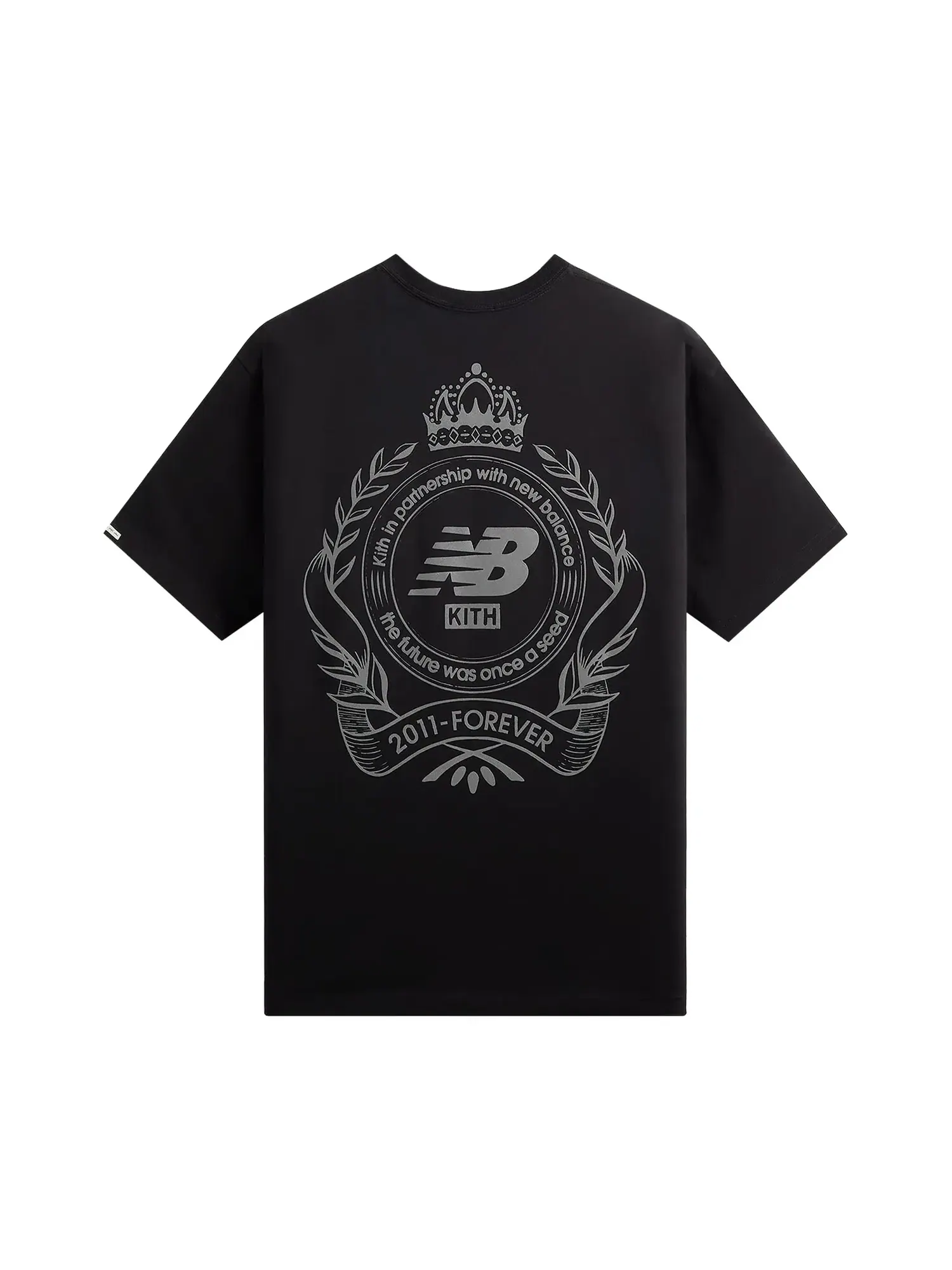 Футболка Kith x New Balance Crest Pocket Tee — изображение 2 из 2, черный