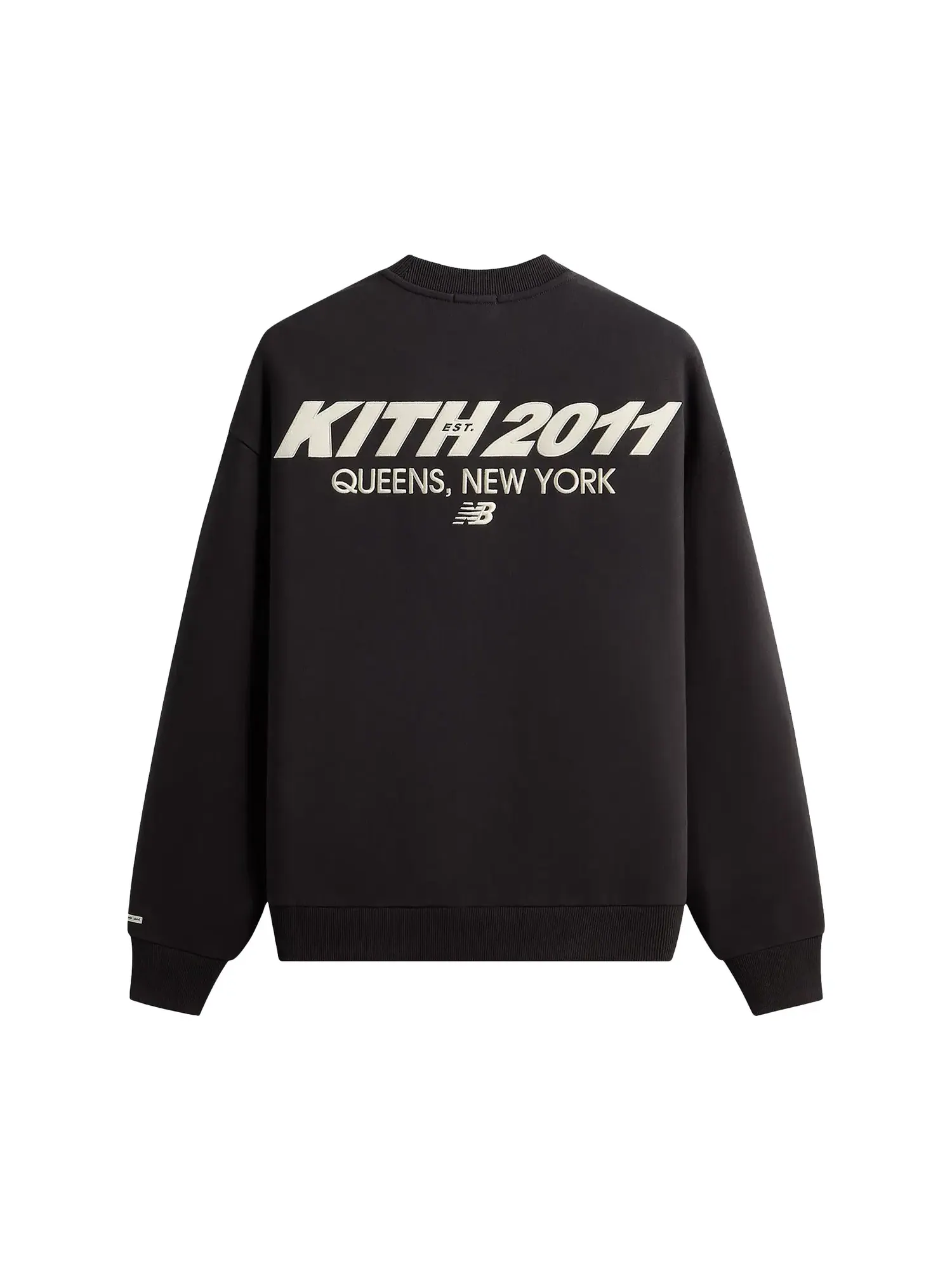 Свитшот Kith x New Balance Laurel Nelson Crewneck — изображение 2 из 2, черный