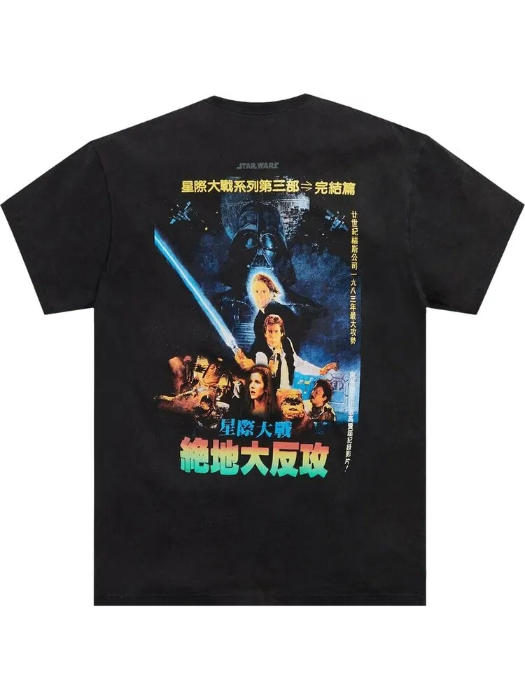 Футболка Kith For Star Wars Death Star Vintage Tee (Online Exclusive) 'Black' — изображение 2 из 2, черный