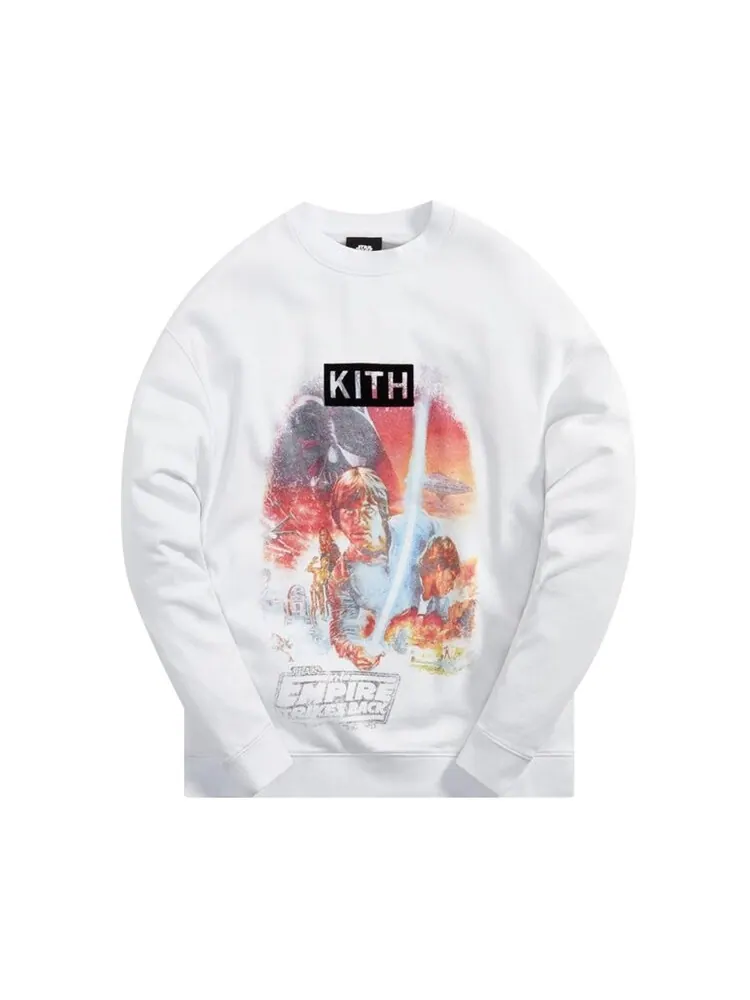 Толстовка Kith For Star Wars Empire Crewneck 'White' — изображение 1 из 2, белый