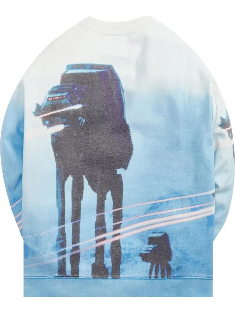 Толстовка Kith For Star Wars Hoth Crewneck 'Summit' — изображение 2 из 2, синий