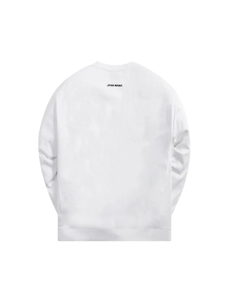 Толстовка Kith For Star Wars Boba Fett Crewneck 'White' — изображение 2 из 2, белый