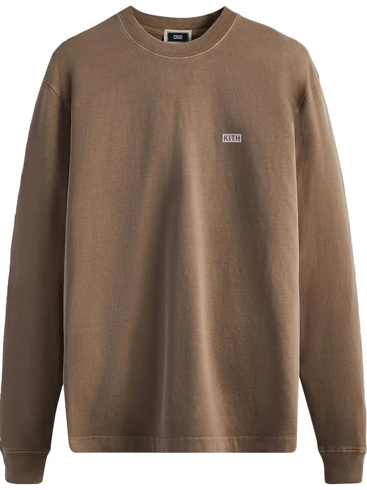 Лонгслив Kith Long-Sleeve Lax Tee 'Molecule' — изображение 1 из 1, загар