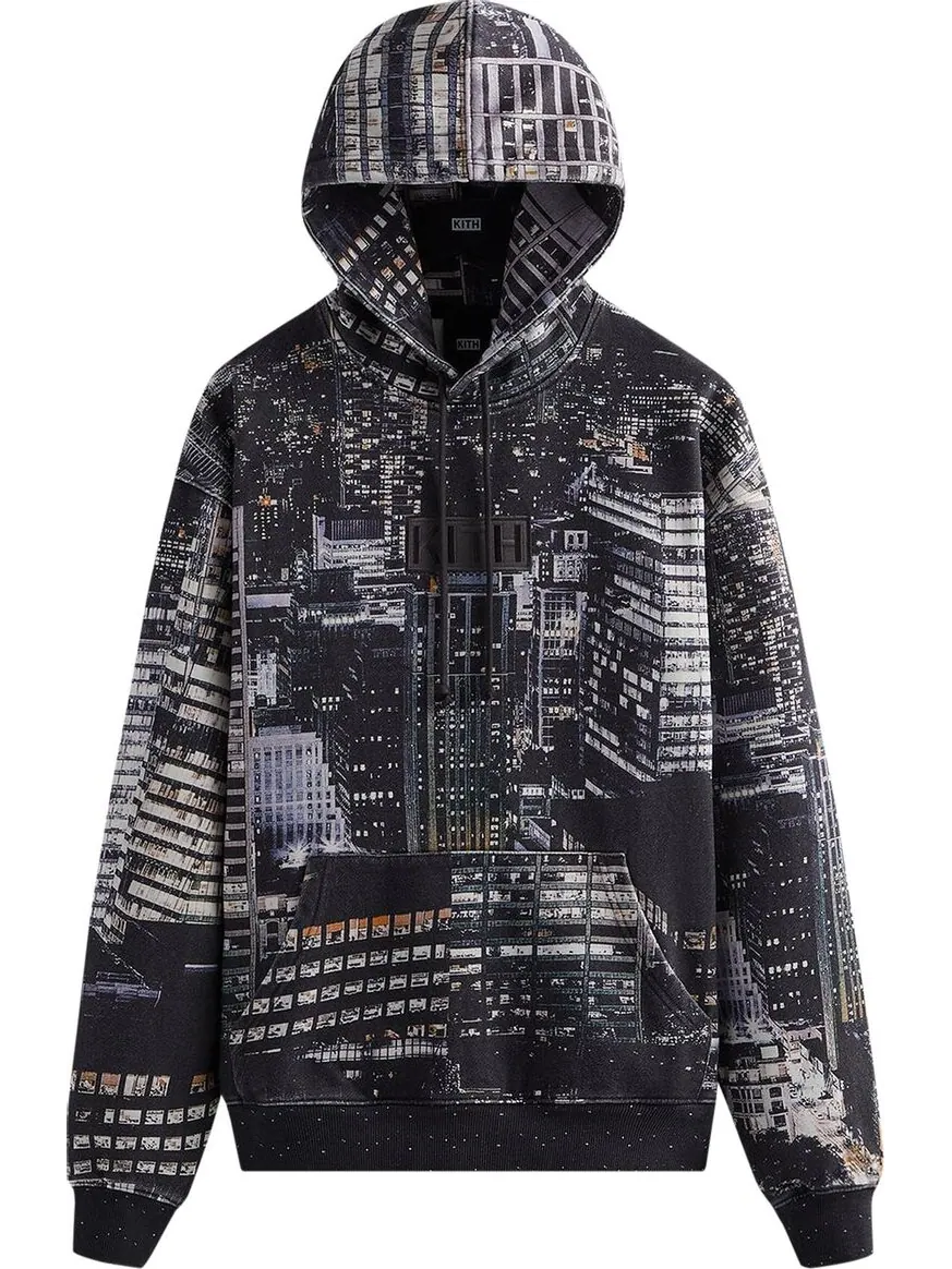 Худи Kith Gotham Hoodie 'Torpedo' — изображение 1 из 2, черный