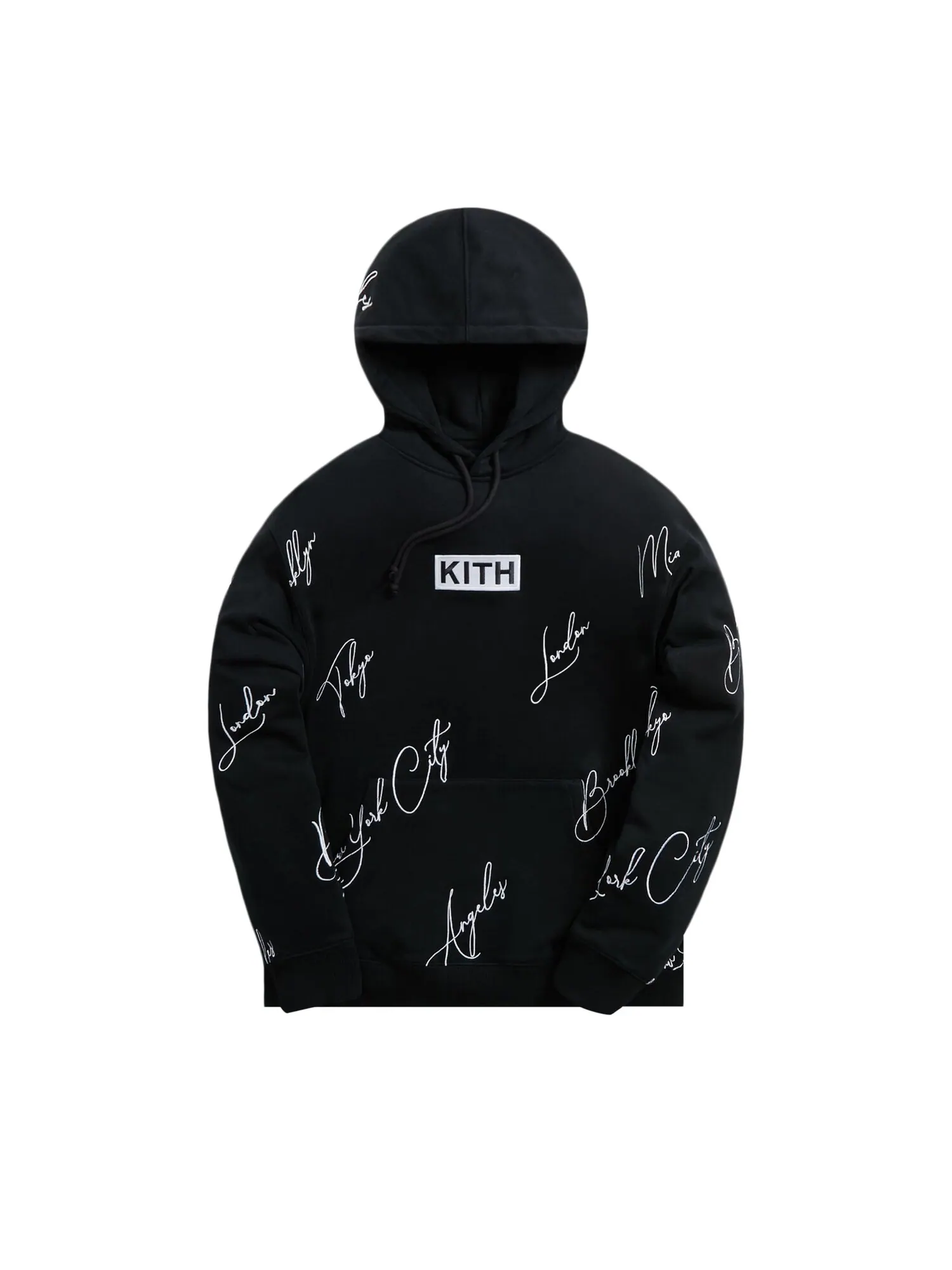 Толстовка Kith City Script — изображение 1 из 2, черный