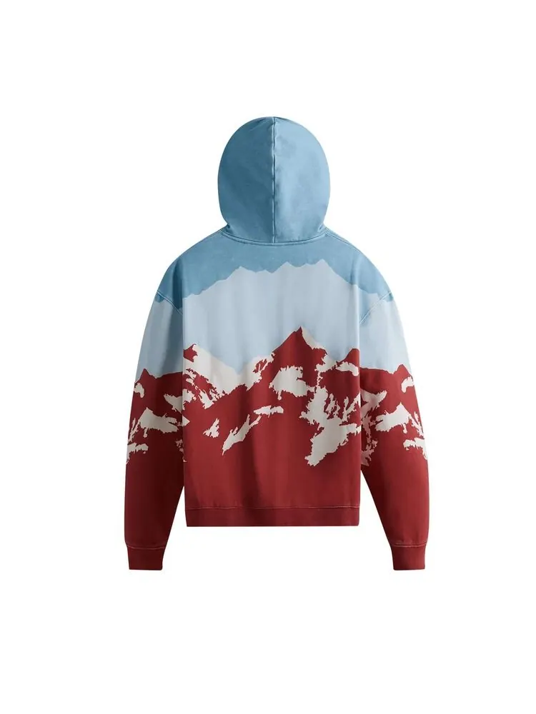 Худи Kith Olympics Snow Mountain USA Hoodie Retro — изображение 2 из 2, разноцветный