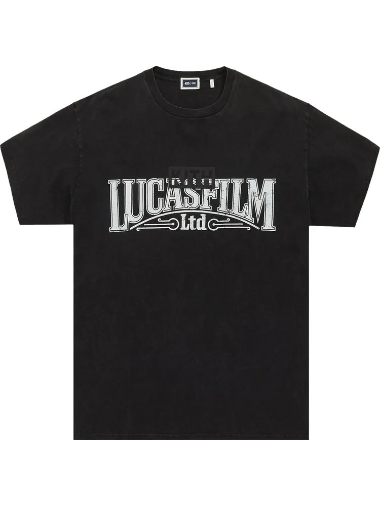 Футболка Kith For Star Wars Lucasfilm Vintage Tee 'Black' — изображение 1 из 1, черный