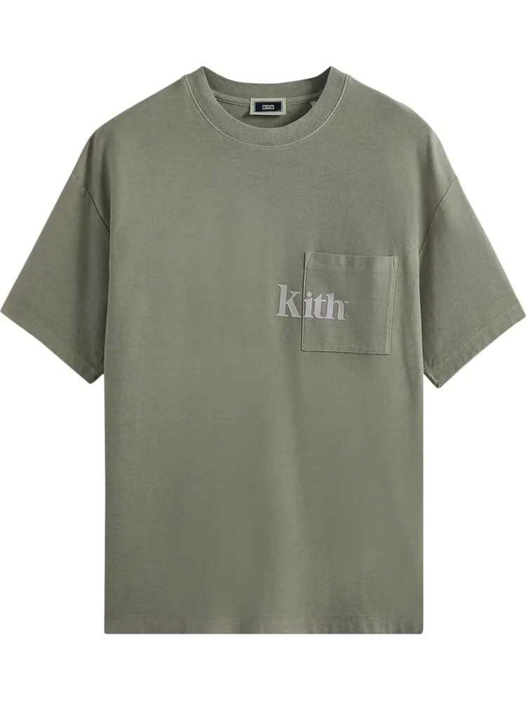 Футболка Kith Quinn Tee 'Cavan' — изображение 1 из 1, зеленый