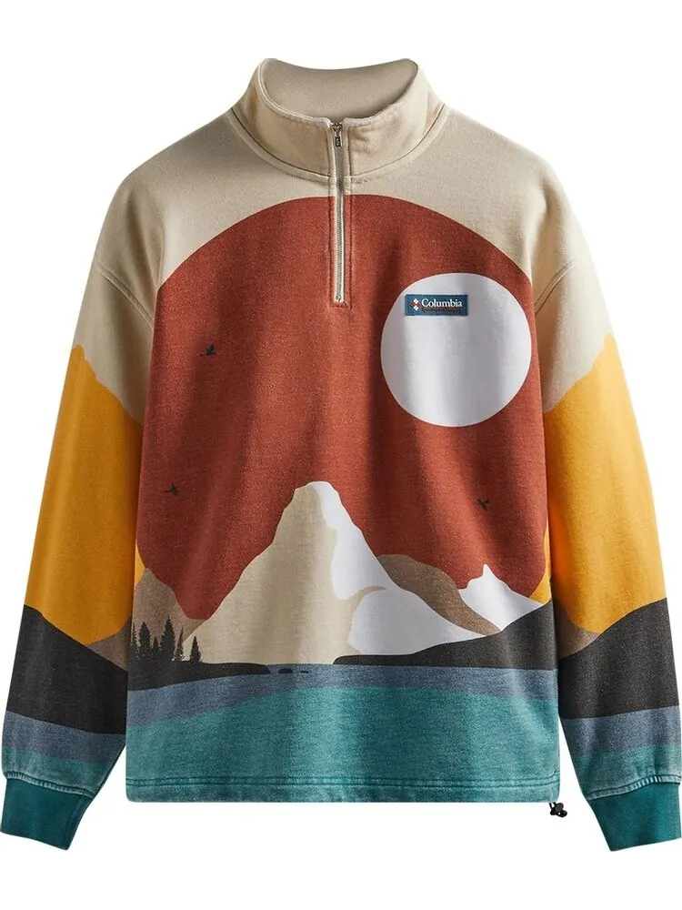 Толстовка Kith For Columbia Quarter Zip 'Sanguine' — изображение 1 из 2, мульти
