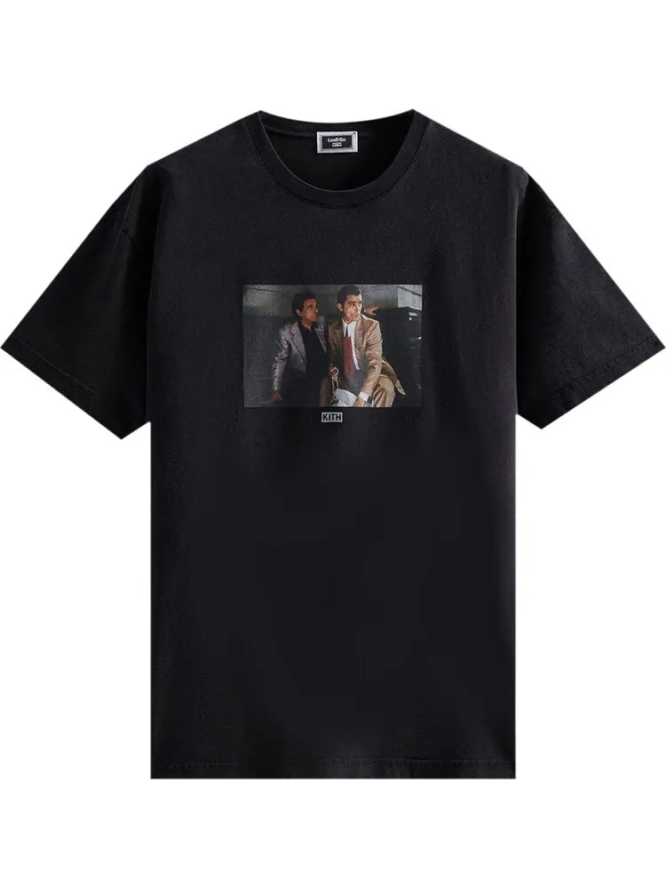 Футболка Kith For Goodfellas Connect Vintage Tee 'Black' — изображение 1 из 2, черный