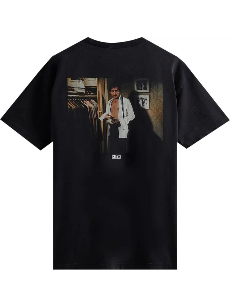 Футболка Kith For Goodfellas Heist Vintage Tee 'Black' — изображение 2 из 2, черный