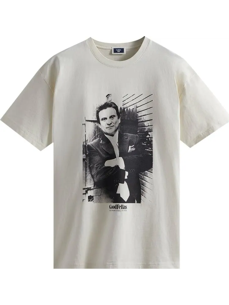 Футболка Kith For Goodfellas Tommy Vintage Tee 'Sandrift' — изображение 1 из 2, бежевый