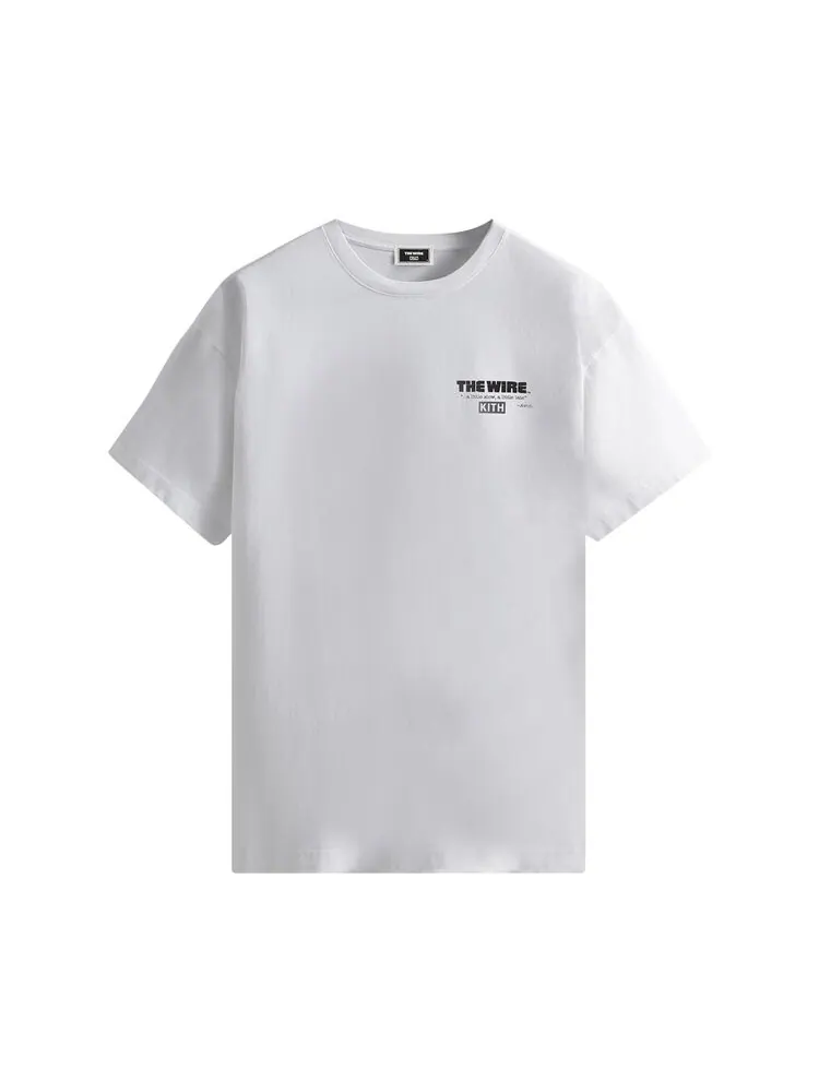 Футболка Kith For The Wire Avon Vintage Tee 'White' — изображение 1 из 2, белый