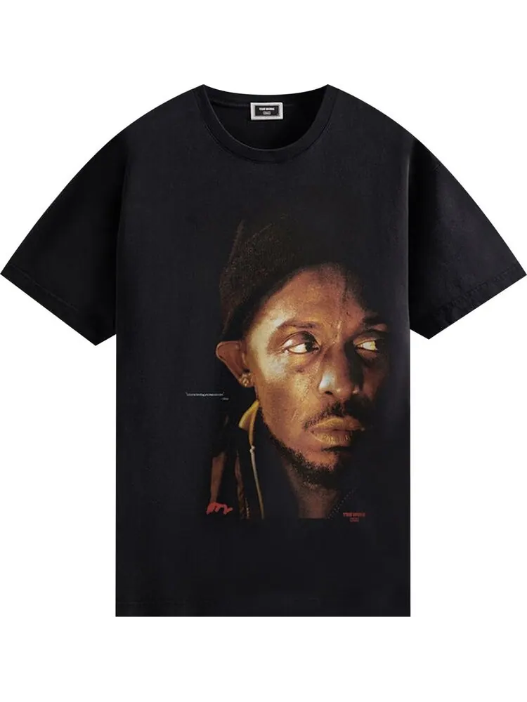 Футболка Kith For The Wire Omar Vintage Tee 'Black' — изображение 1 из 1, черный