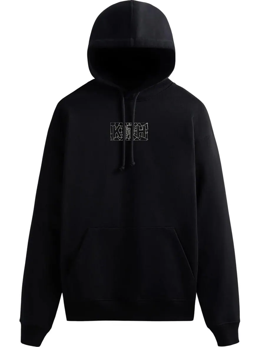 Худи Kith For Spider-Man Web Logo Hoodie 'Black' — изображение 1 из 2, черный
