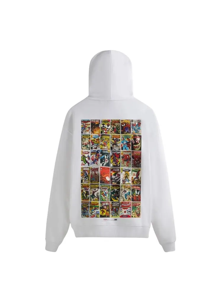 Худи Kith For Spider-Man Comic Covers Hoodie 'White' — изображение 2 из 2, белый