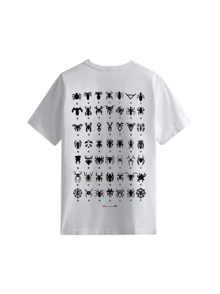 Футболка Kith For Spider-Man Timeline Tee 'White' — изображение 2 из 2, белый