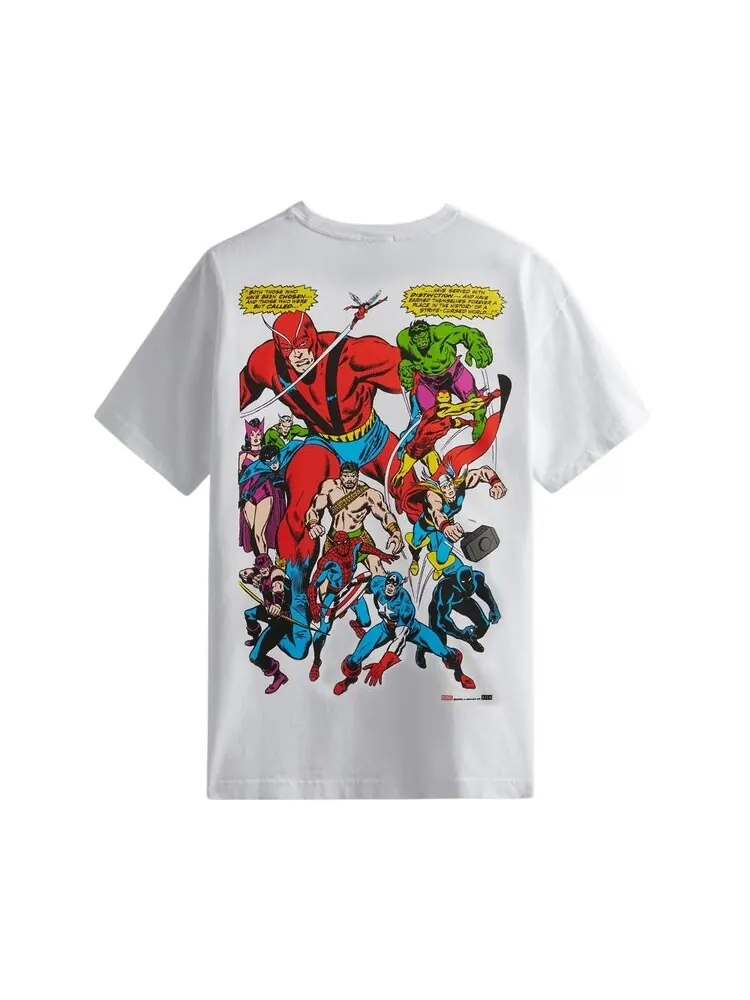 Футболка Kith For Spider-Man Allies Vintage Tee 'White' — изображение 2 из 2, белый