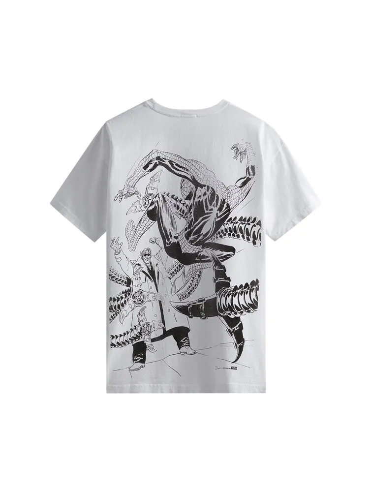 Футболка Kith For Spider-Man Doctor Octopus Vintage Tee 'White' — изображение 2 из 2, белый