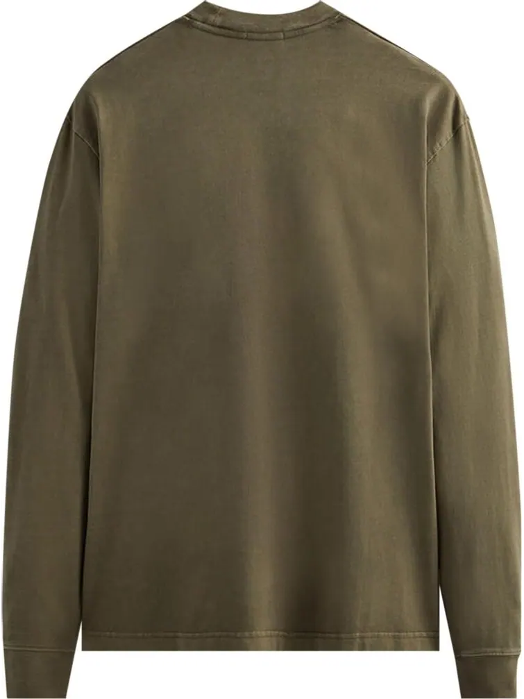 Лонгслив Kith Long-Sleeve Lax Tee 'Palomino' — изображение 2 из 2, коричневый