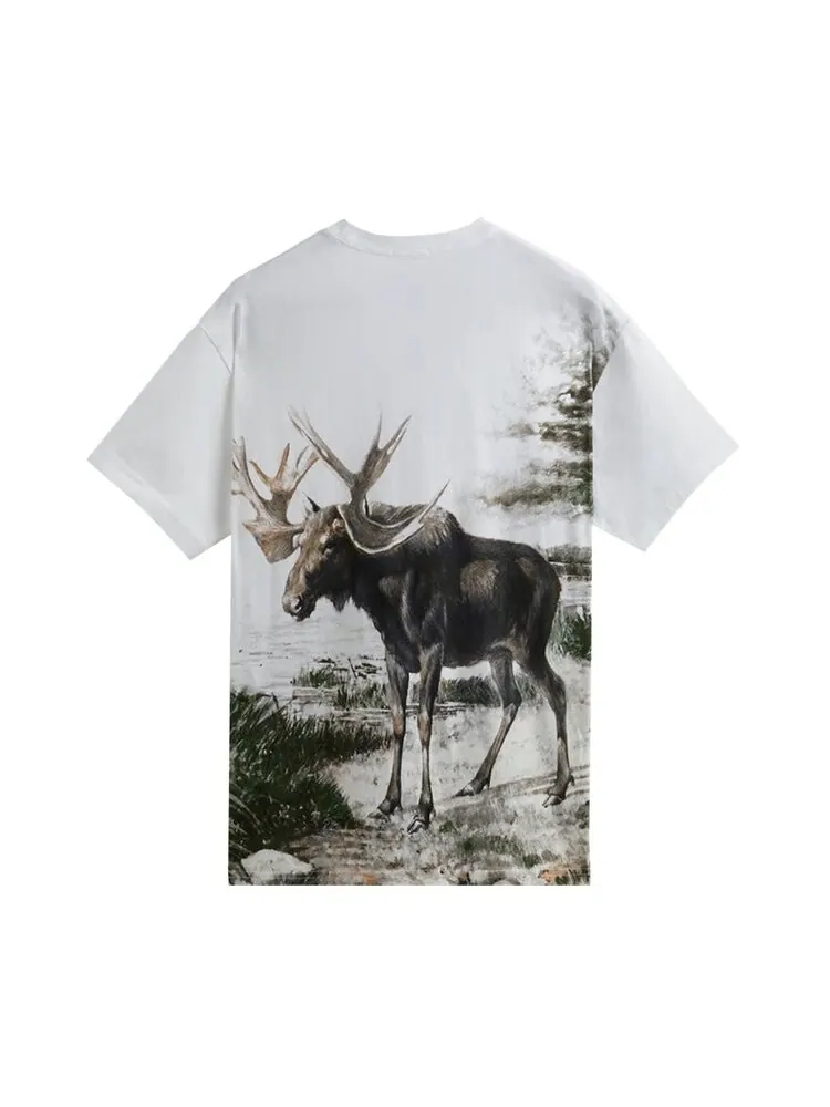 Футболка Kith For AMNH Late Mammals Vintage Tee 'White' — изображение 2 из 2, белый
