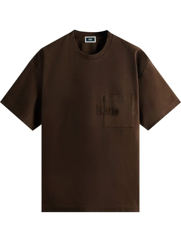 Футболка Kith Quinn Tee 'Confection' — изображение 1 из 2, коричневый