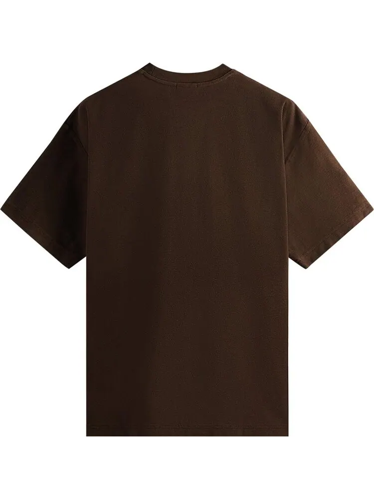 Футболка Kith Quinn Tee 'Confection' — изображение 2 из 2, коричневый