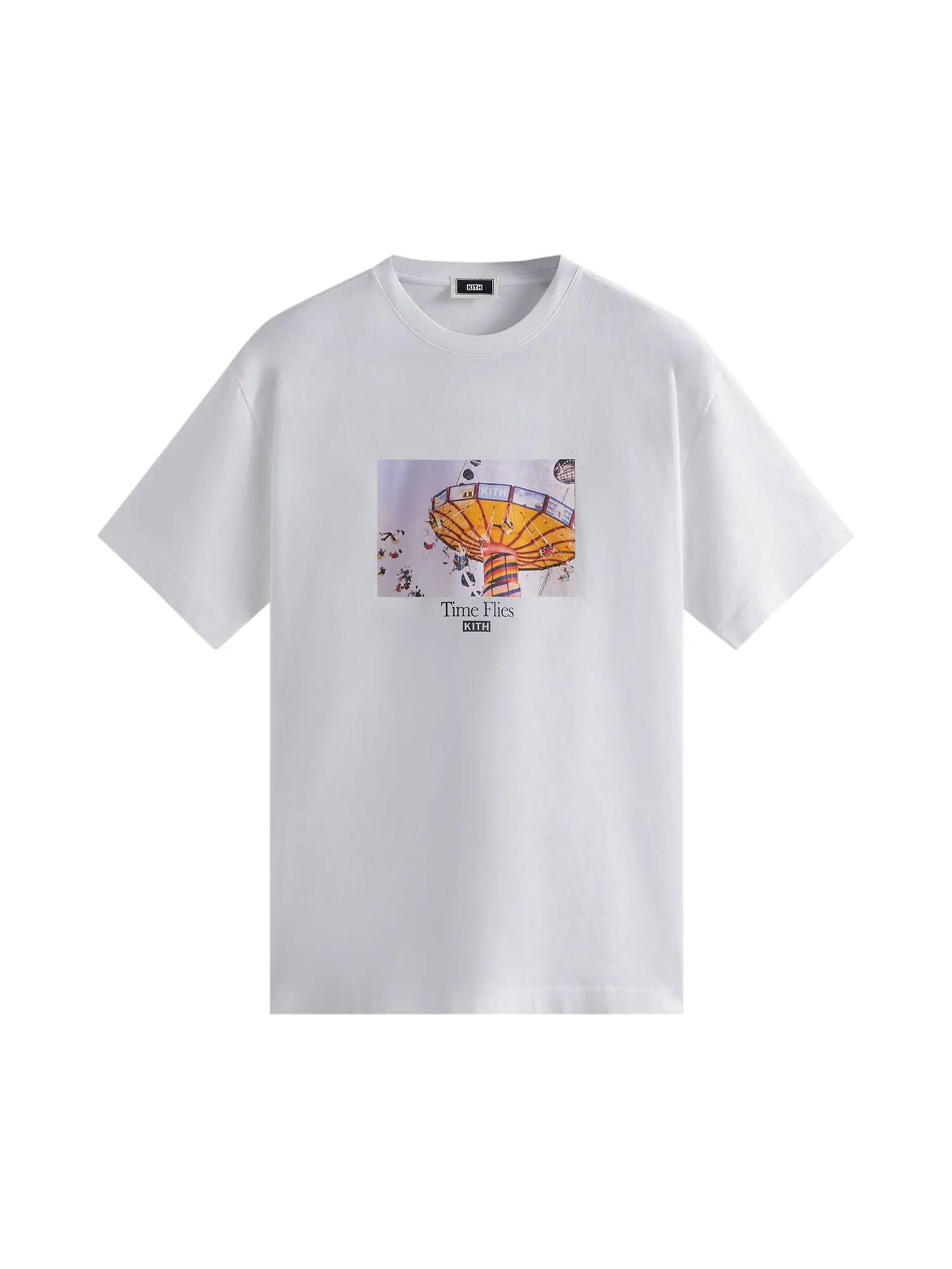 Футболка Kith Time Flies Белая — изображение 1 из 2, белый