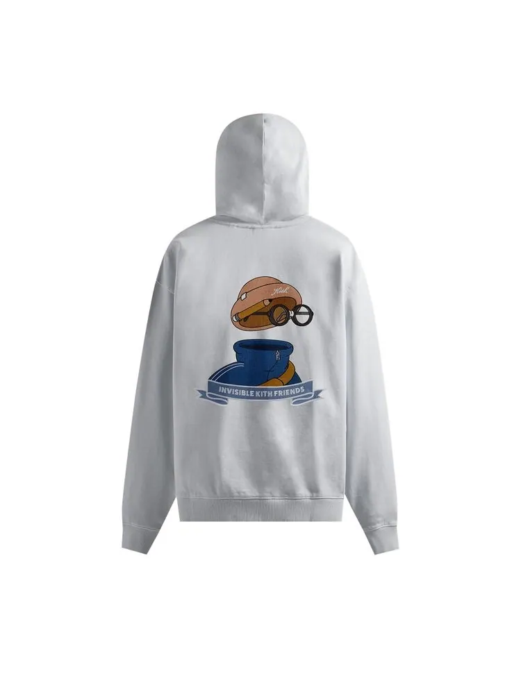 Худи Kith For Invisible Friends Hoodie 'White' — изображение 2 из 2, белый