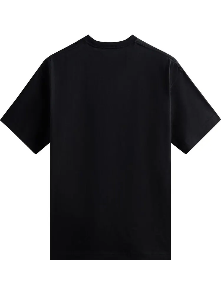 Футболка Kith Meadow Serif Tee 'Black' — изображение 2 из 2, черный