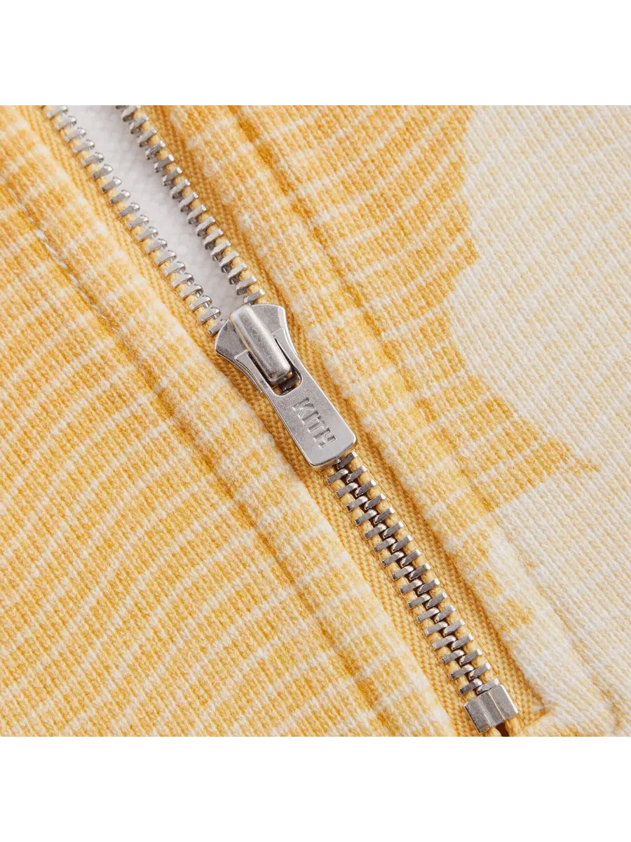 Толстовка Kith For Columbia PFG Aura Quarter Zip — изображение 6 из 6, оранжевый