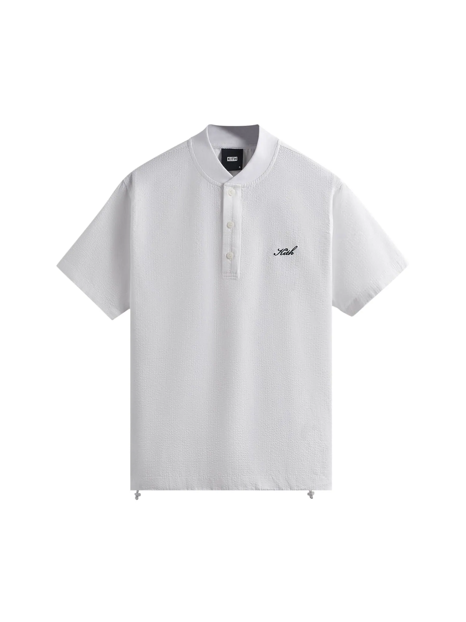 Пуловер Kith Seersucker Pearson Henley Белый — изображение 1 из 2