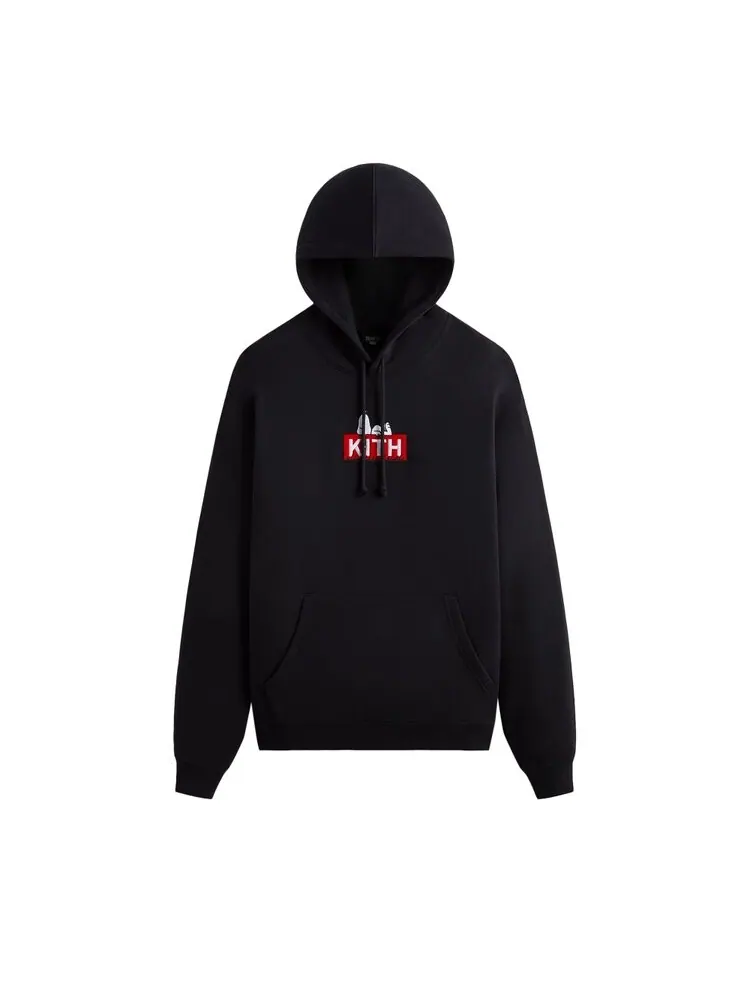 Худи Kith For Peanuts Doghouse 'Black' — изображение 2 из 3, черный