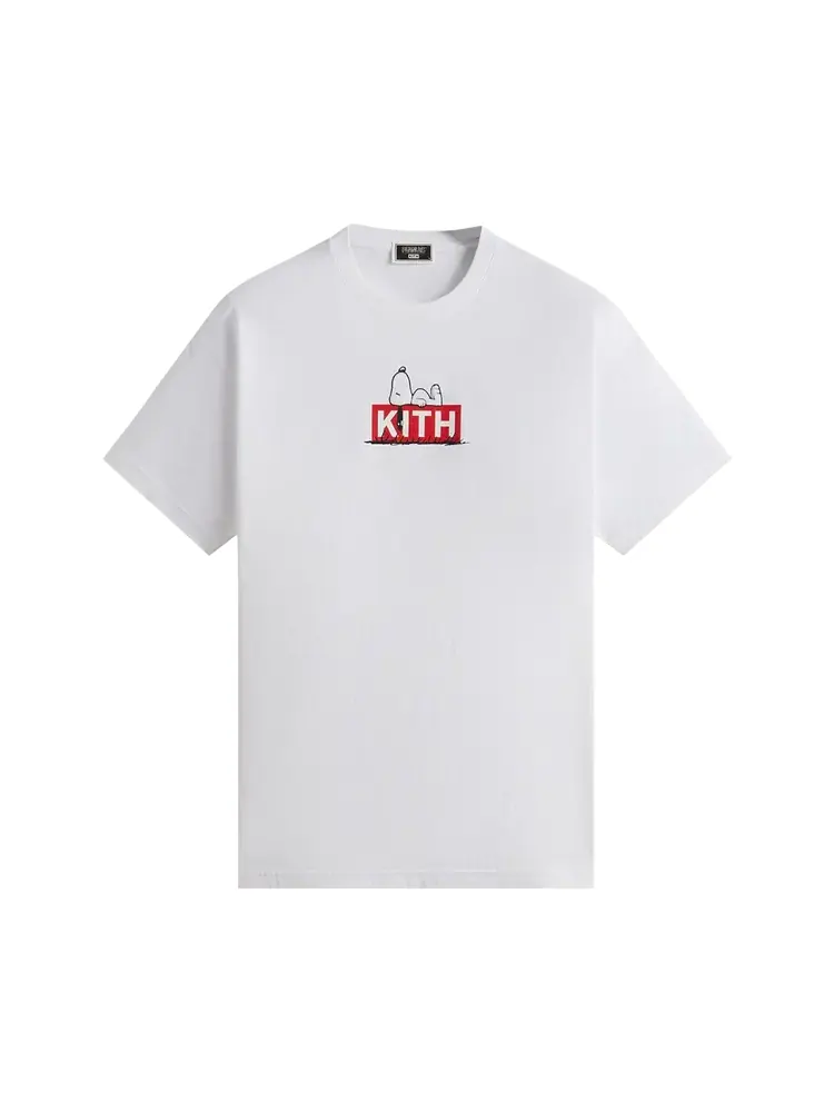 Футболка Kith For Peanuts Doghouse 'White' — изображение 1 из 2, белый