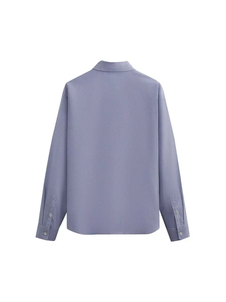 Топ Kith For Wilson Oxford Apollo Buttondown — изображение 2 из 2, ночной