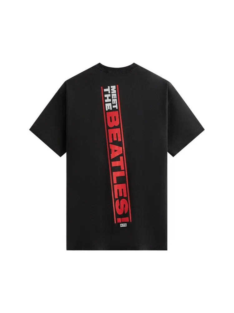 Топ Kith For The Beatles Meet The Beatles — изображение 2 из 2, черный