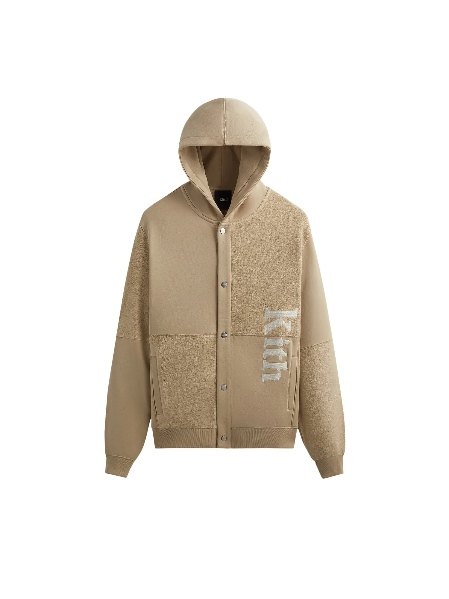 Толстовка с капюшоном Kith Williams VI Canvas с обратной вставкой — изображение 1 из 2, холст
