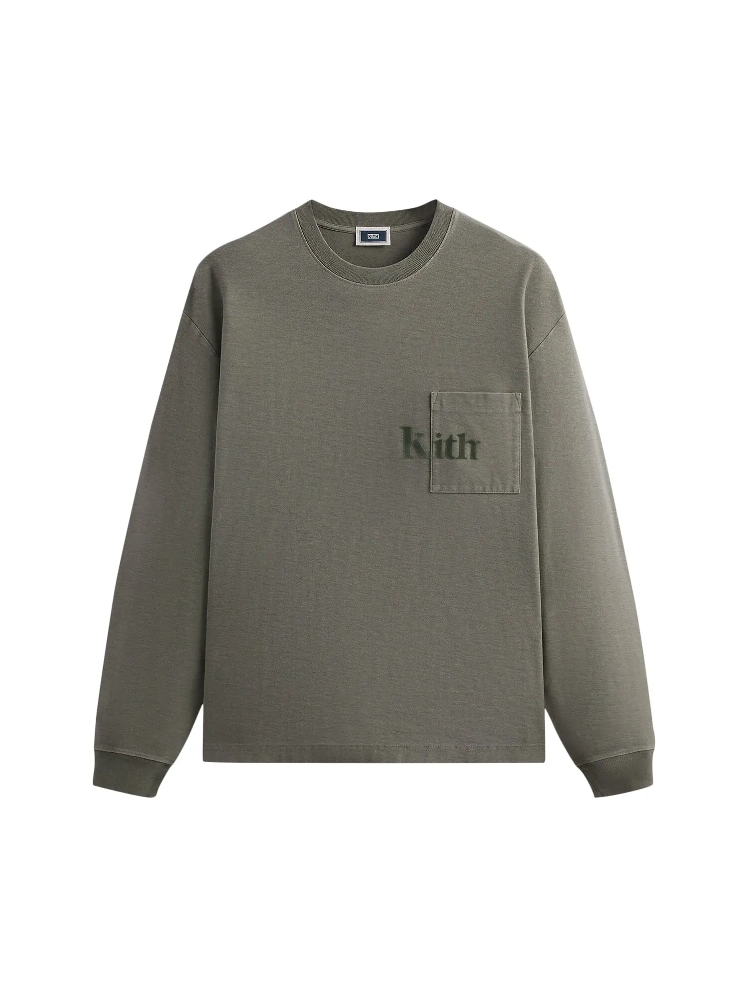 Футболка Kith Quinn с длинными рукавами — изображение 1 из 2, дымка
