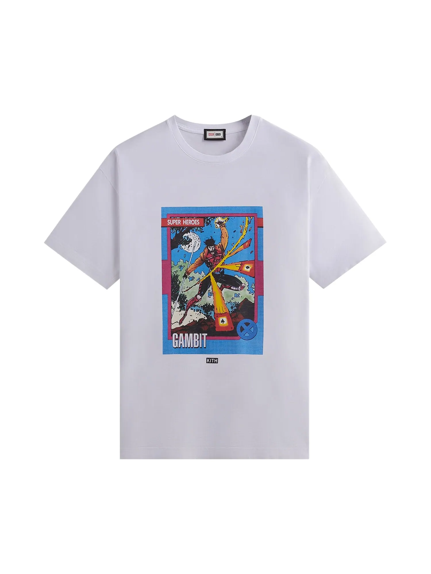 Винтажная футболка Kith For X-Men Gambit Card — изображение 1 из 2, белый