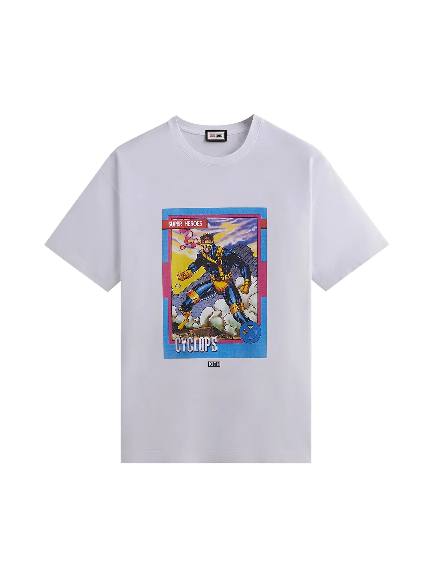 Винтажная футболка Kith For X-Men Cyclops Card — изображение 1 из 2, белый