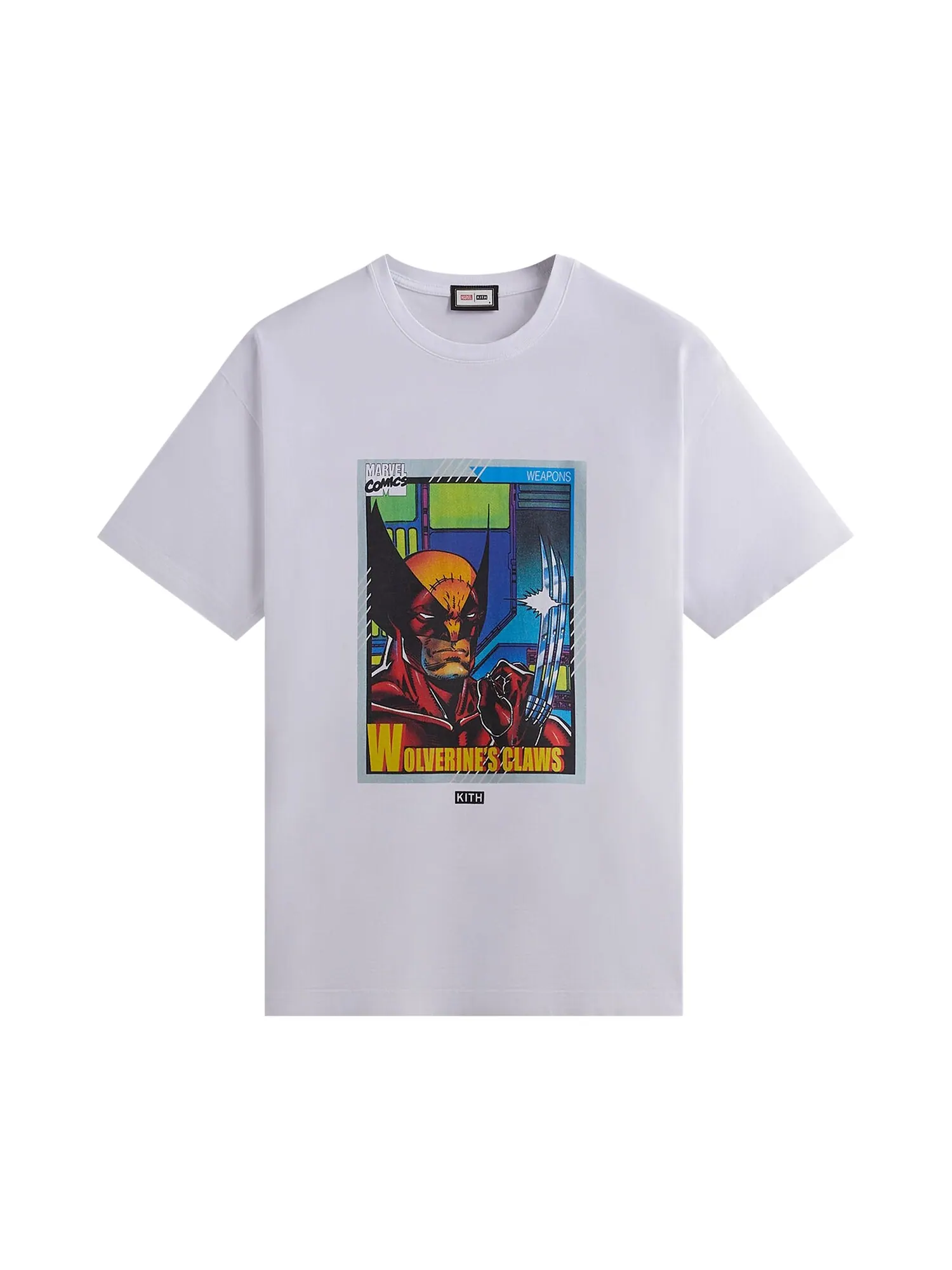 Винтажная футболка Kith For X-Men Wolverine Card — изображение 1 из 2, белый