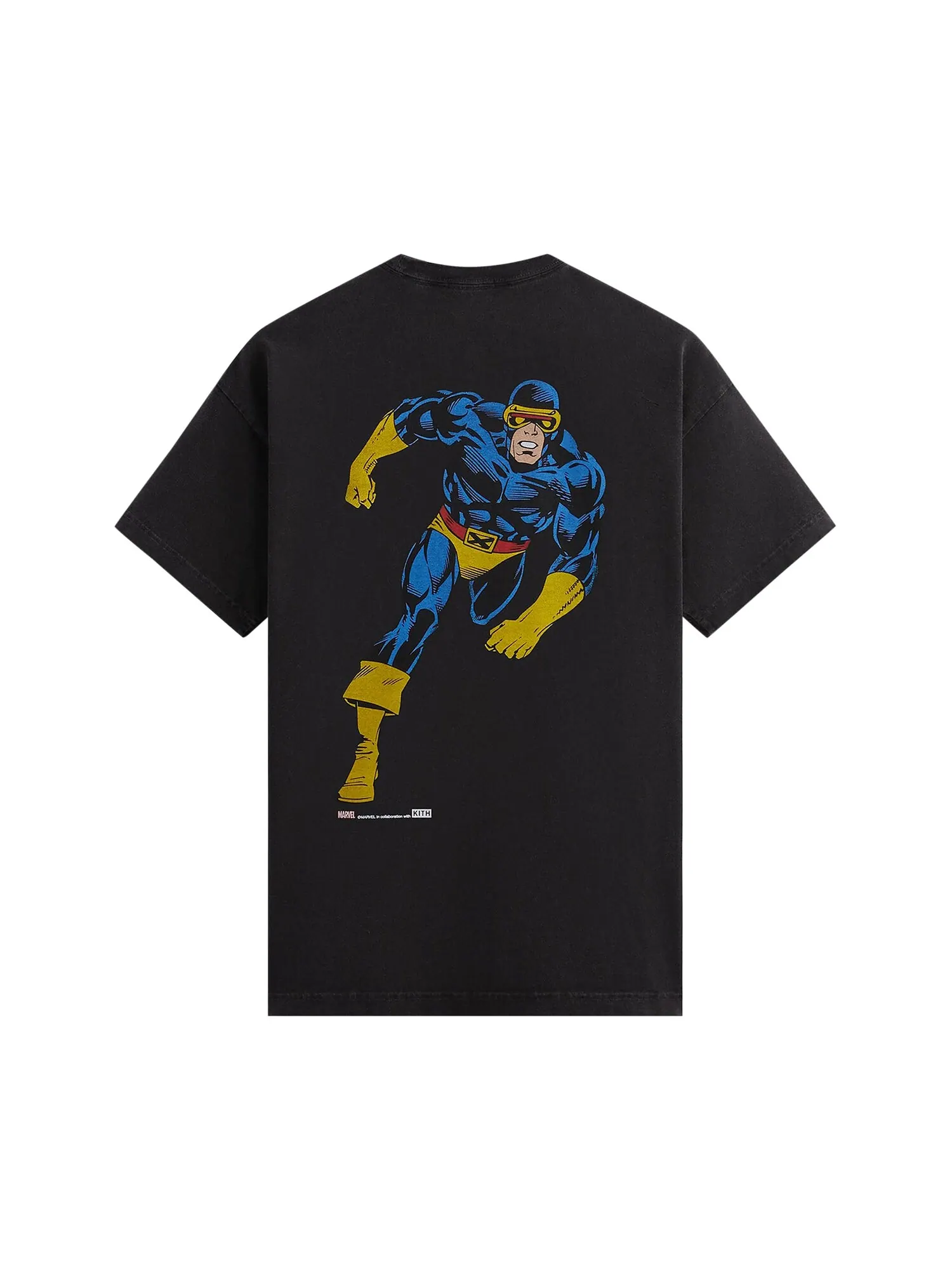 Винтажная футболка Kith For X-Men Cyclops — изображение 2 из 2, черный