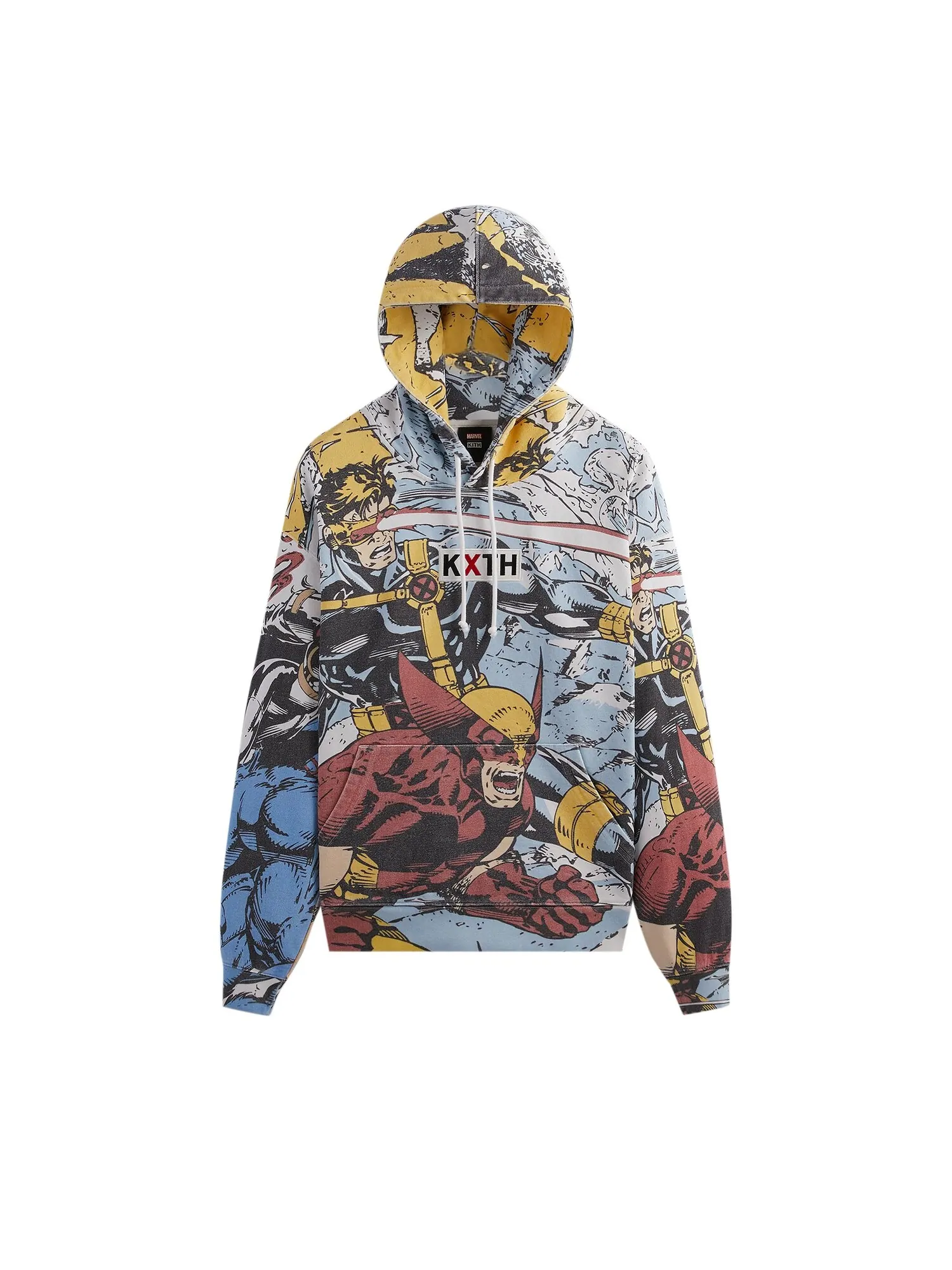 Толстовка Kith For X-Men Battle — изображение 1 из 2, белый