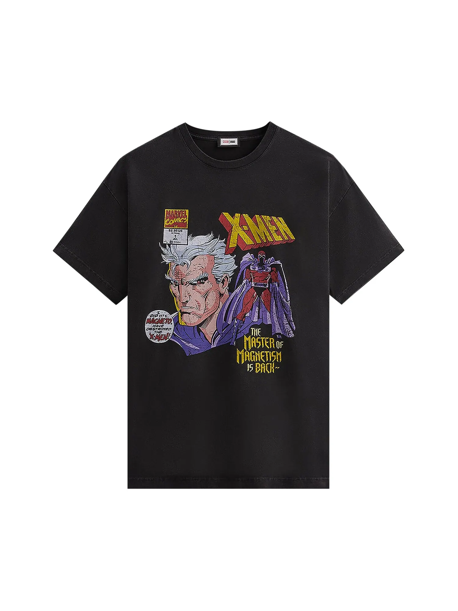 Винтажная футболка Kith For X-Men Master Of Magnetism — изображение 1 из 2, черный