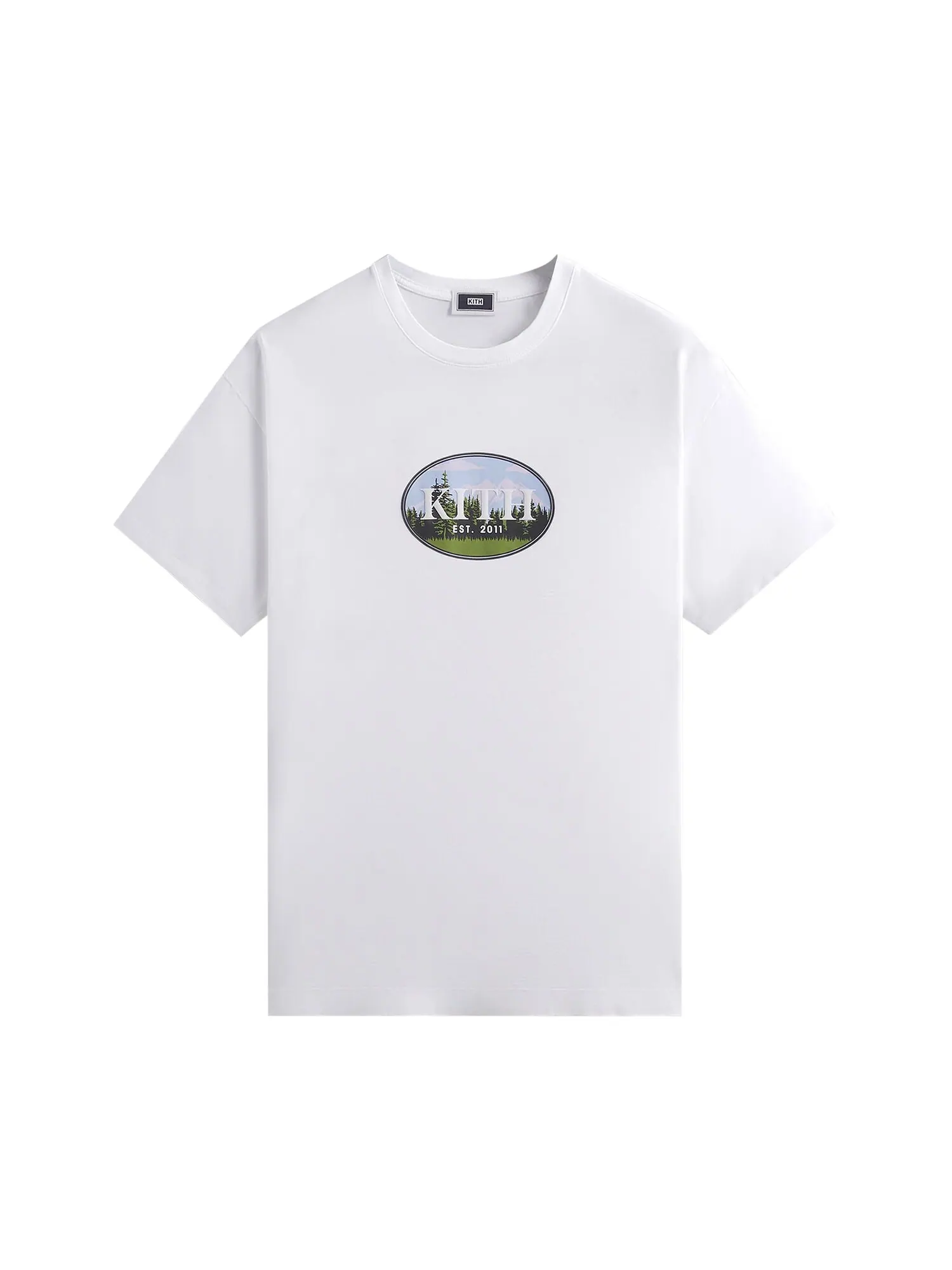 Футболка Kith Mountain Scene — изображение 1 из 2, белый