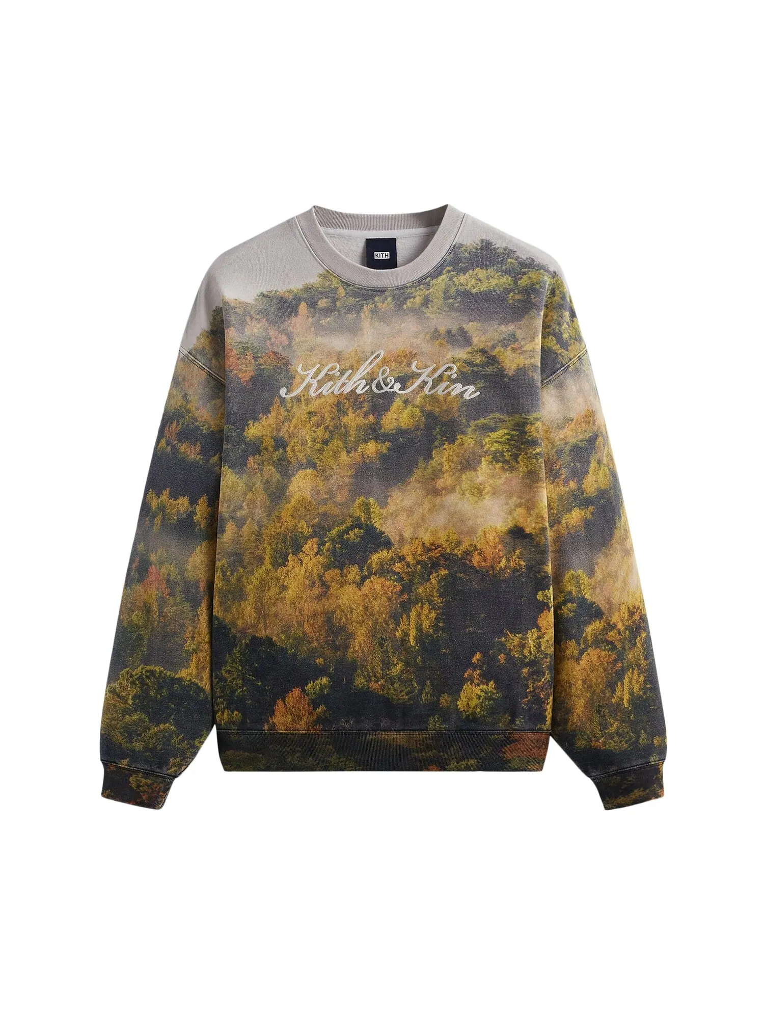 Kith Foliage Nelson Crewneck Laurel — изображение 1 из 2, лавровый